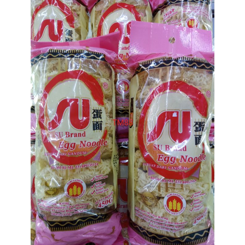 

MI TELUR KERING SU BRAND/SU BRAND EGG NOODLE