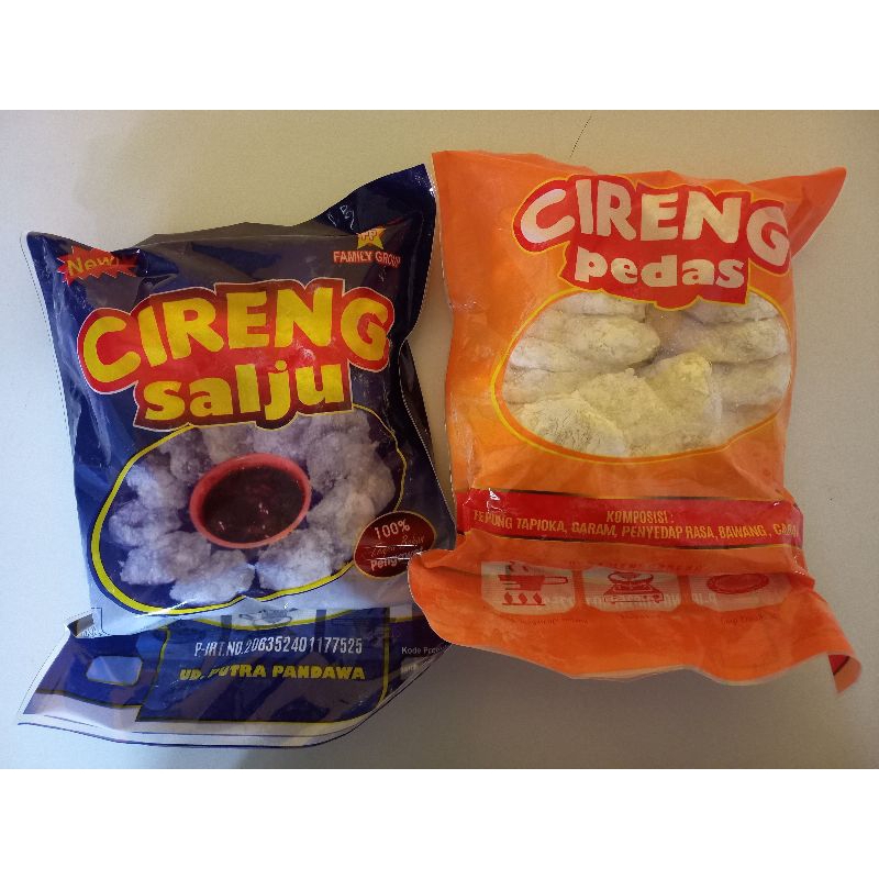 

CIRENG SALJU Frozen Rasa Original dan Pedas