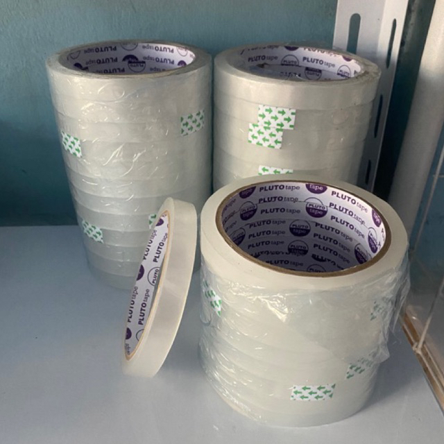 

lakban/ solatip bening 12mm x72 yard