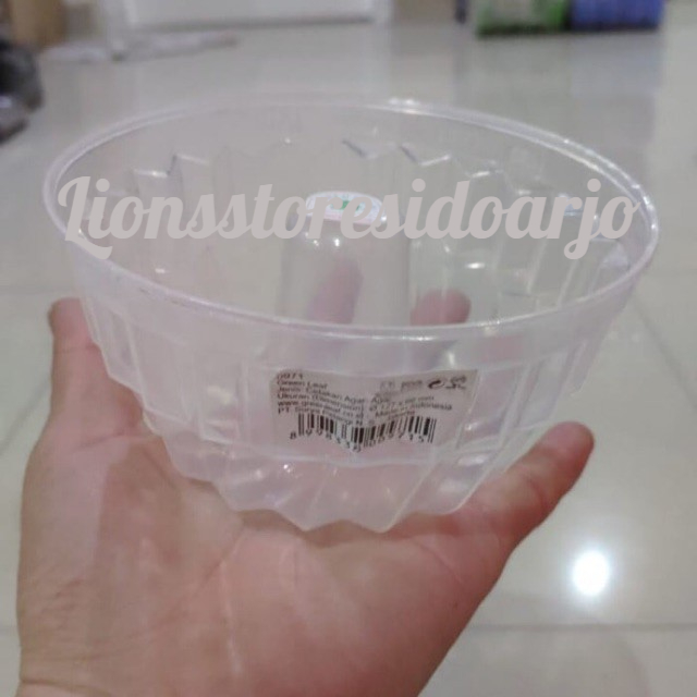 Cetakan Agar / Puding / Kue Bulat Mini 350ml Merk Green leaf 0971