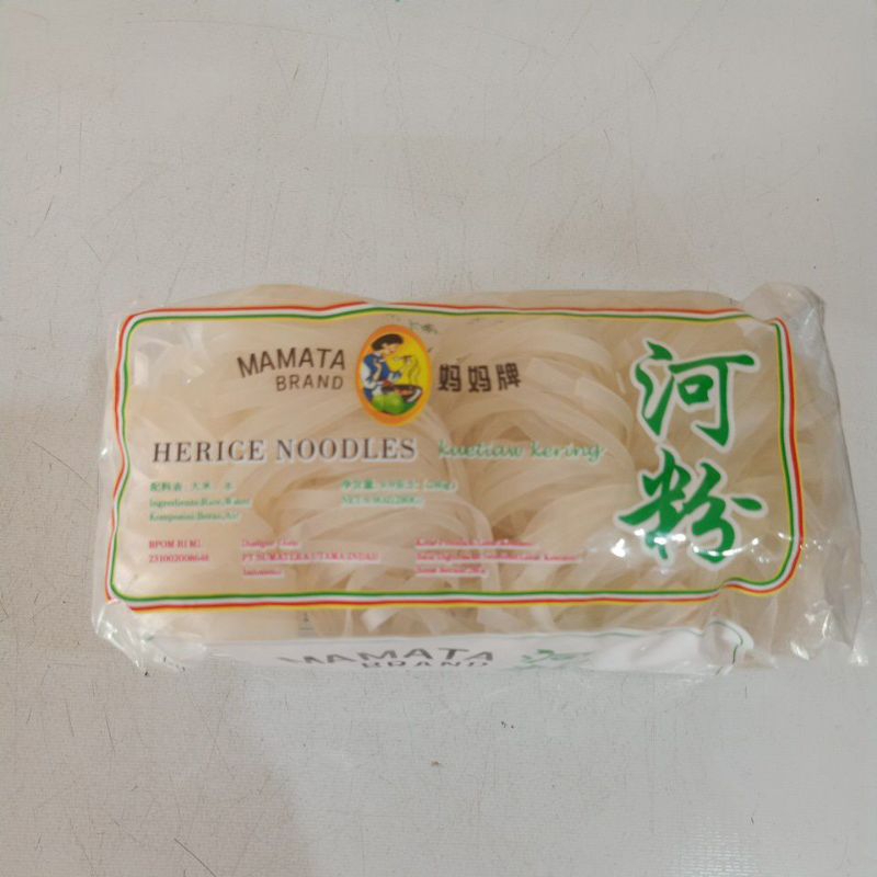 

Mamata Brand Herice Noodles kwetiau kering 280gr