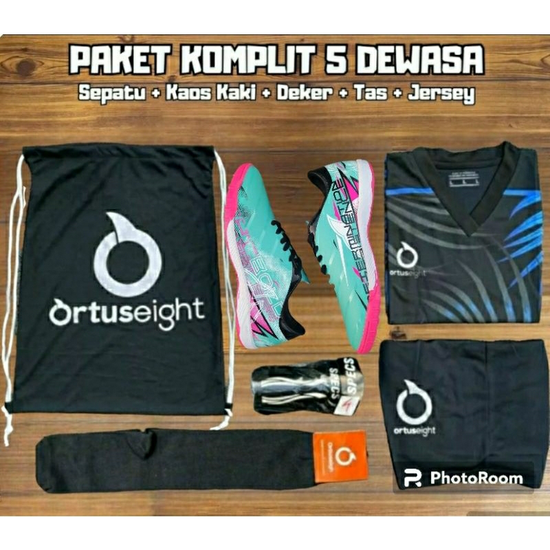 [ bonus tas deker  kaos kaki baju jersey ] Sepatu futsal adidas ace sepatu futsal ortus grade ori