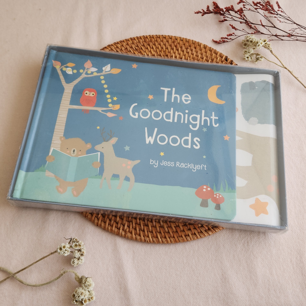 The Goodnight Woods Book and Wall Decals Set by Jess Racklyeft New