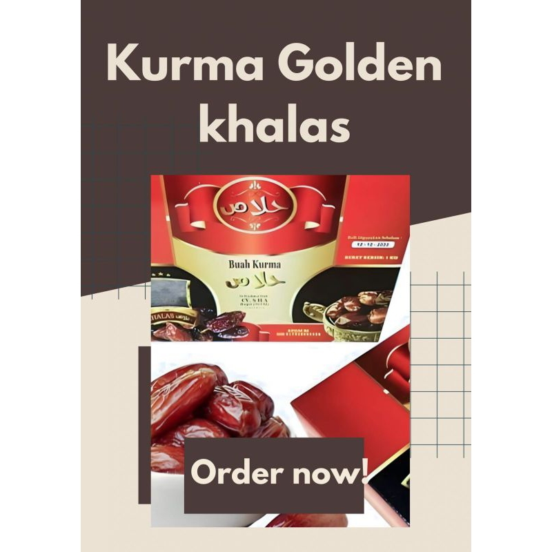

Kurma Golden Khalas