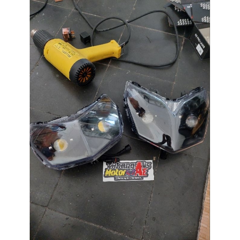 Headlamp supra 125 isian LASER HEADLAMP ORIGINAL