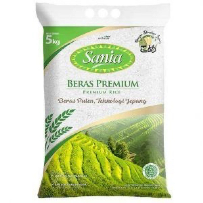 

Beras Merk Sania Premium