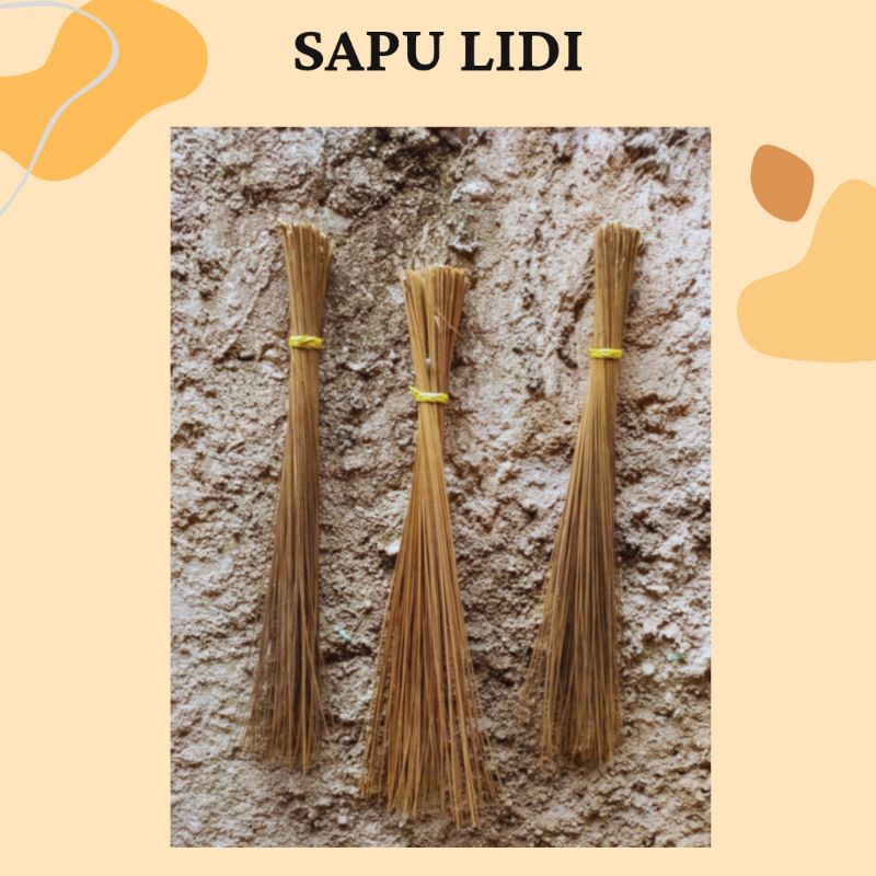 Sapu Lidi daun kelapa kering