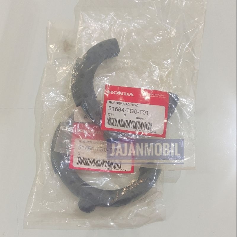 1SET KARET TATAKAN PER KEONG DEPAN BRIO KARET TATAKAN SPIRAL SHOKBEKER DEPAN BRIO KARET SPIRAL SHOKB