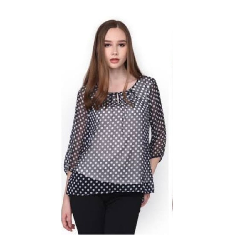 Blouse Comma Polkadot