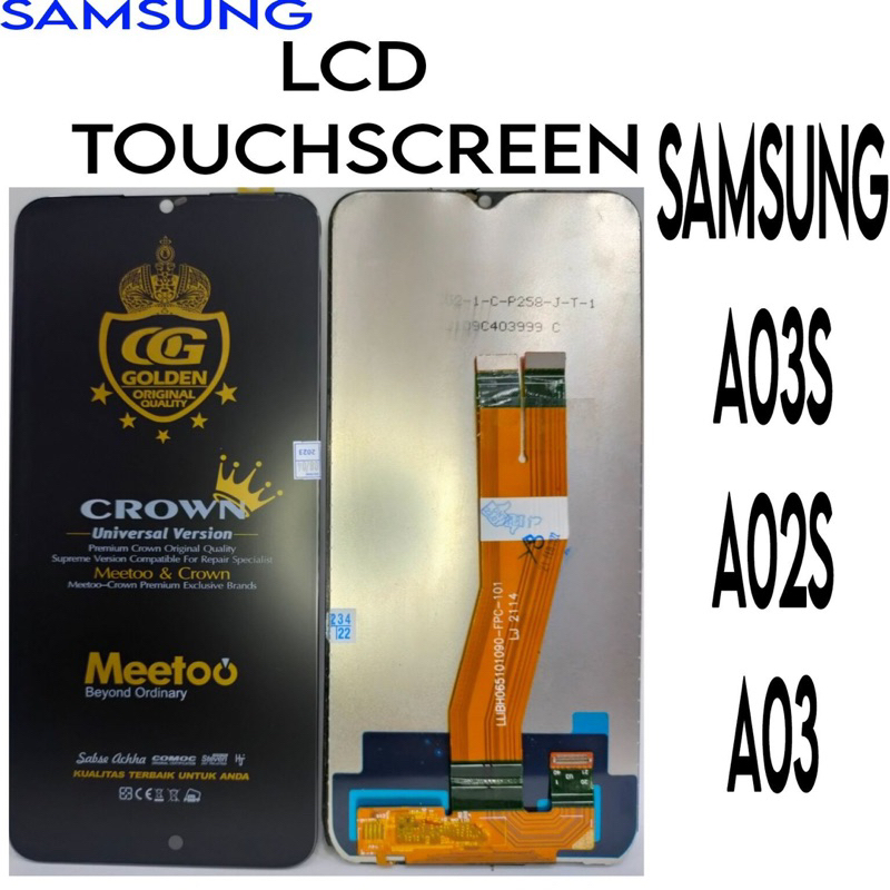 JAYALARIS Lcd Samsung A02S / A03 / A03S / Lcd Sam A03S / Lcd Touchscreen Fullset