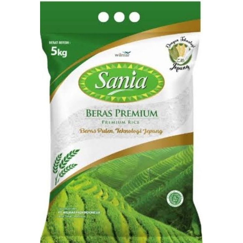 

beras SANIA premium 5kg