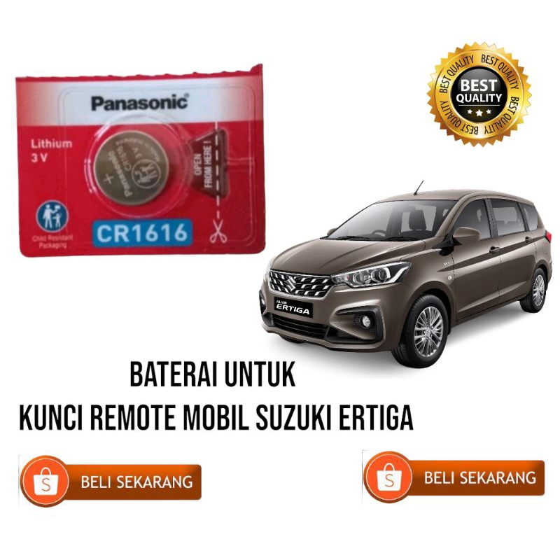 Baterai Untuk Kunci Remote Mobil Suzuki Ertiga Baterai Cr1616