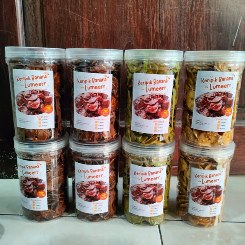 

KERIPIK BANANA LUMEERR | Kemasan Toples - 250g