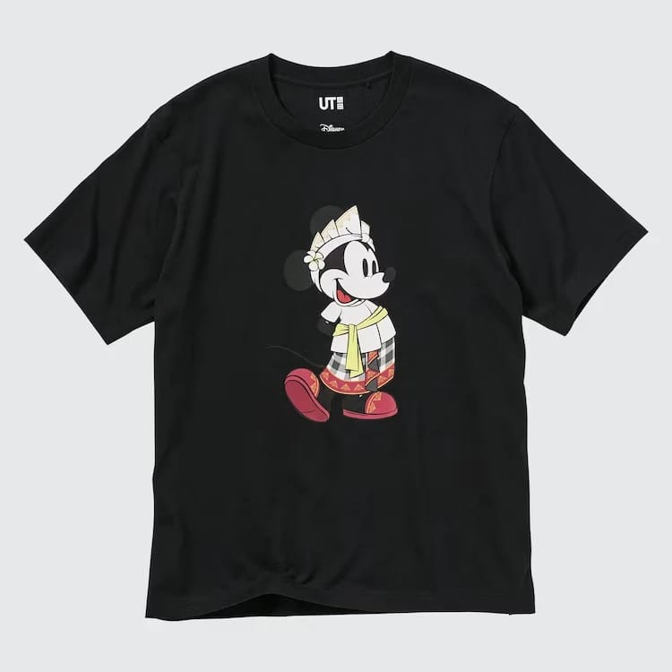 Tshirt Baju Kaos Distro Uniqlo X Mickey | UT Disney 2023 Kode M02 Unisex