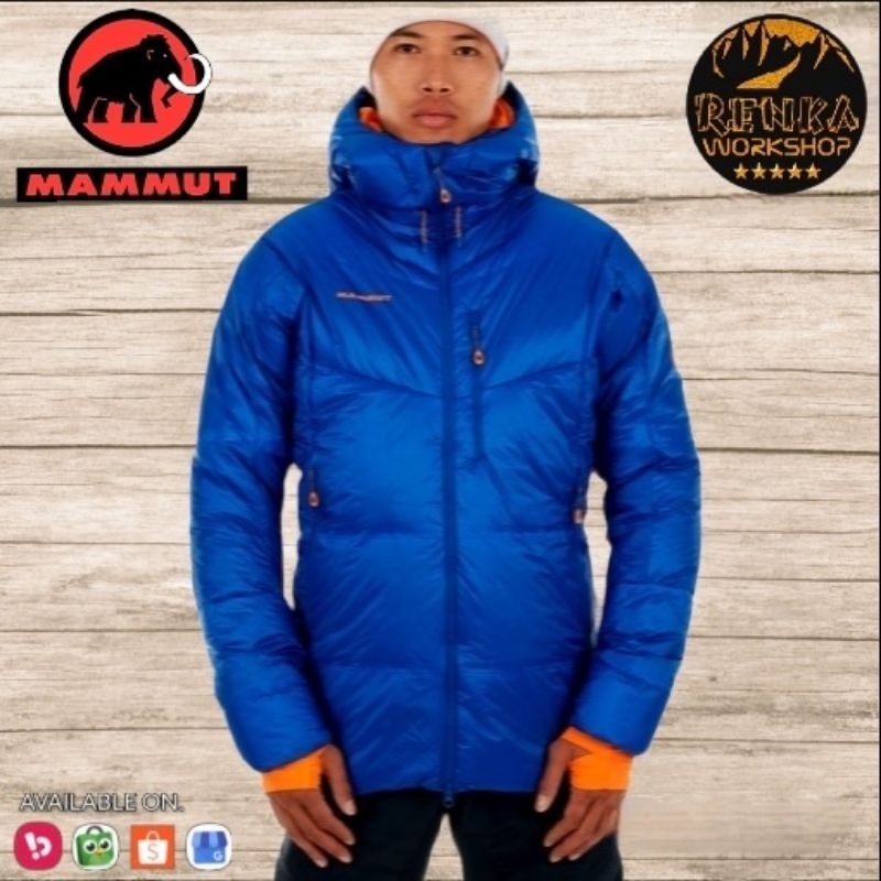 Mammut Eigerjoch Pro Hooded Down Jacket - Ice Blue | Jaket Gunung | Jaket Ski | Jaket Winter