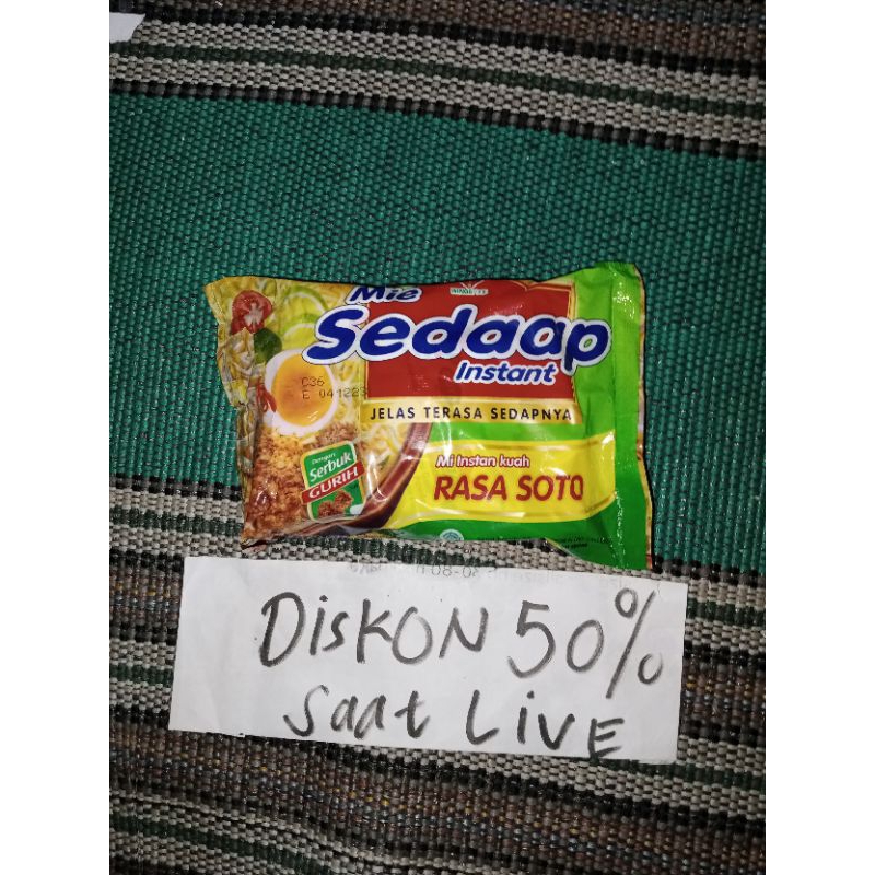 

paket mie sedap soto 5