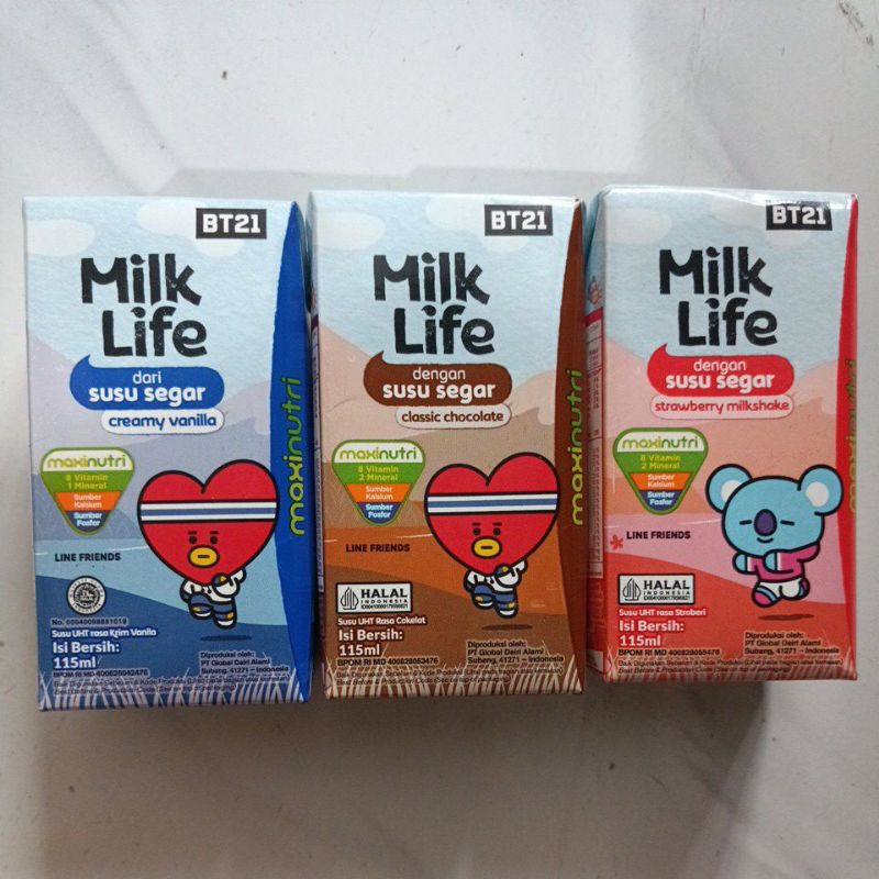 

MilkLife susu segar UHT 115ml