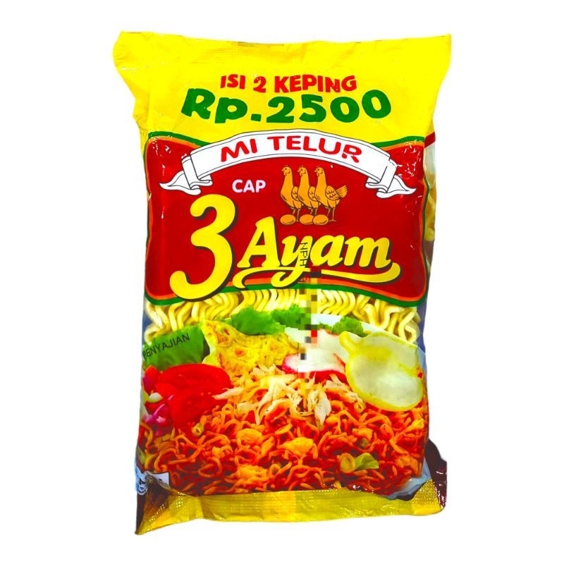 

Rahasia Kuliner: MI TELUR CAP 3 AYAM 120 Gram - Mi Telur Premium Terbaik