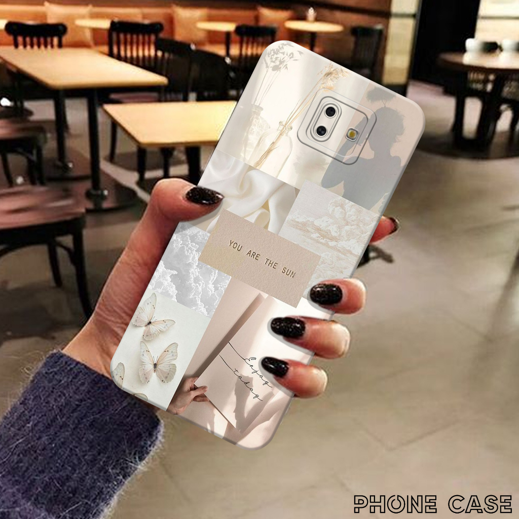 Case Hp Samsung Galaxy J6 Plus - Softcase Samsung Galaxy J6 Plus - Casing Samsung J6 Plus - Kesing S