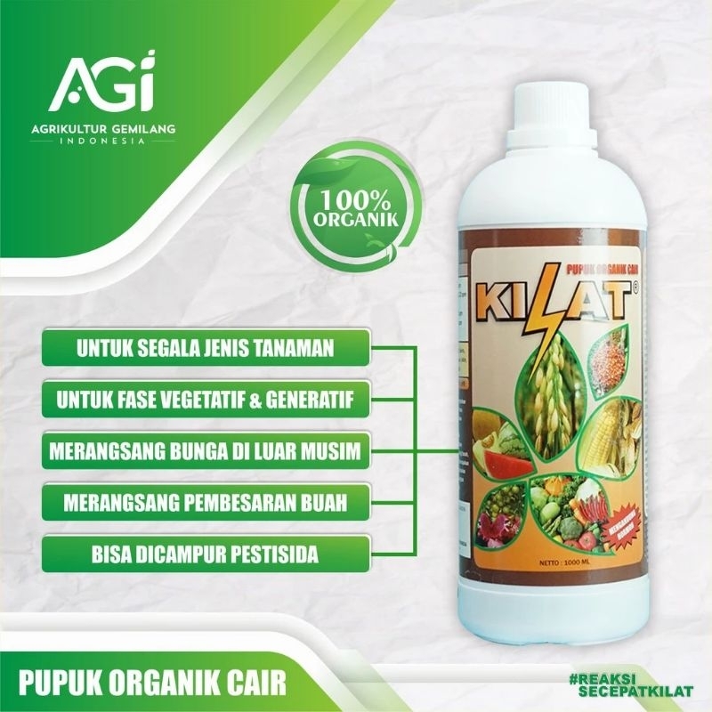 Kilat Pupuk Organik 100% Original Terbukti