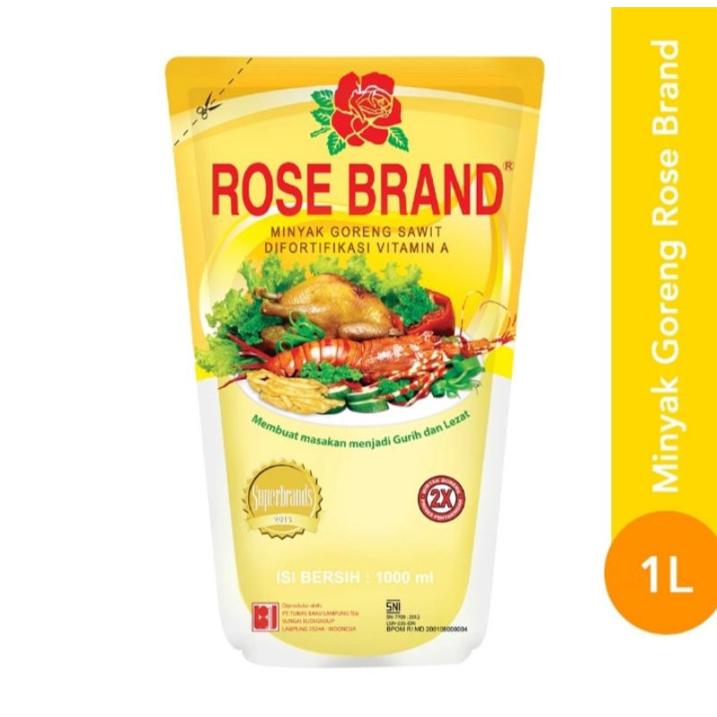 

Minyak Rosebrand 1 liter