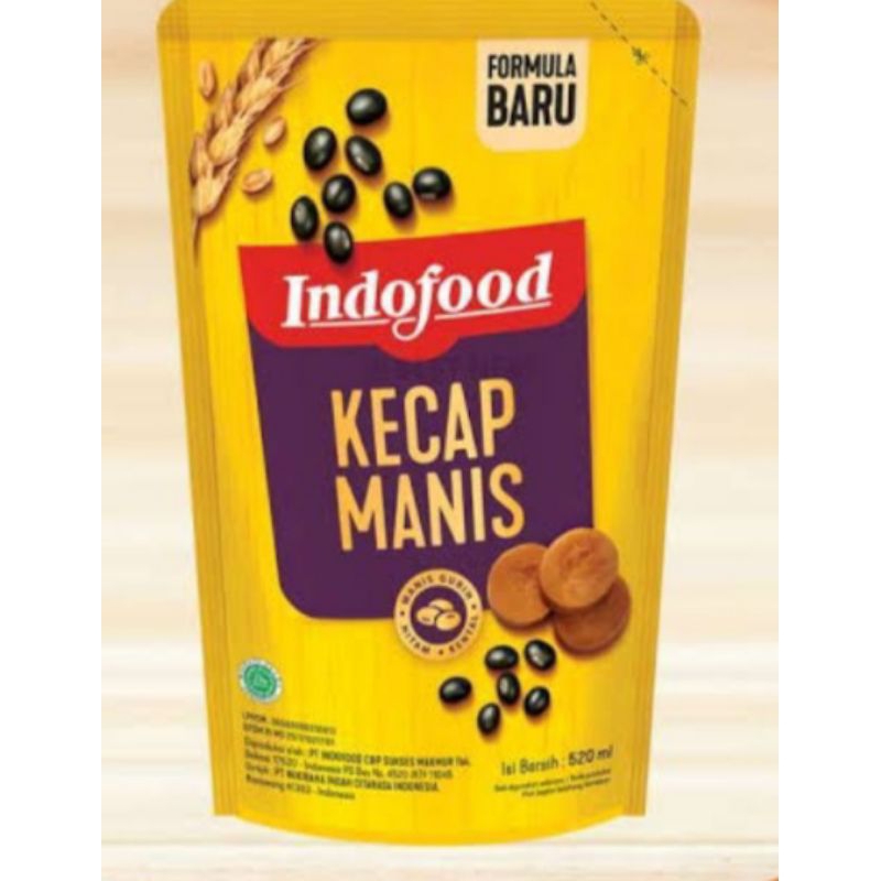 

Kecap indofood isi 520ml