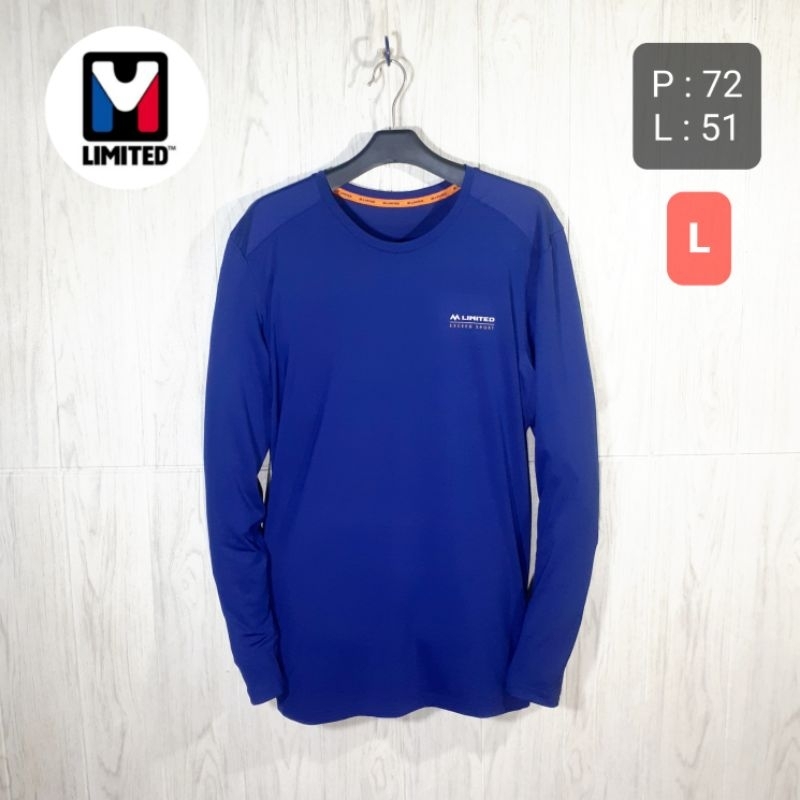 Kaos Quickdry Baselayer MILLET MLIMITED Lite Edge Outdoor Hiking Gunung Running Sepeda Second Origin