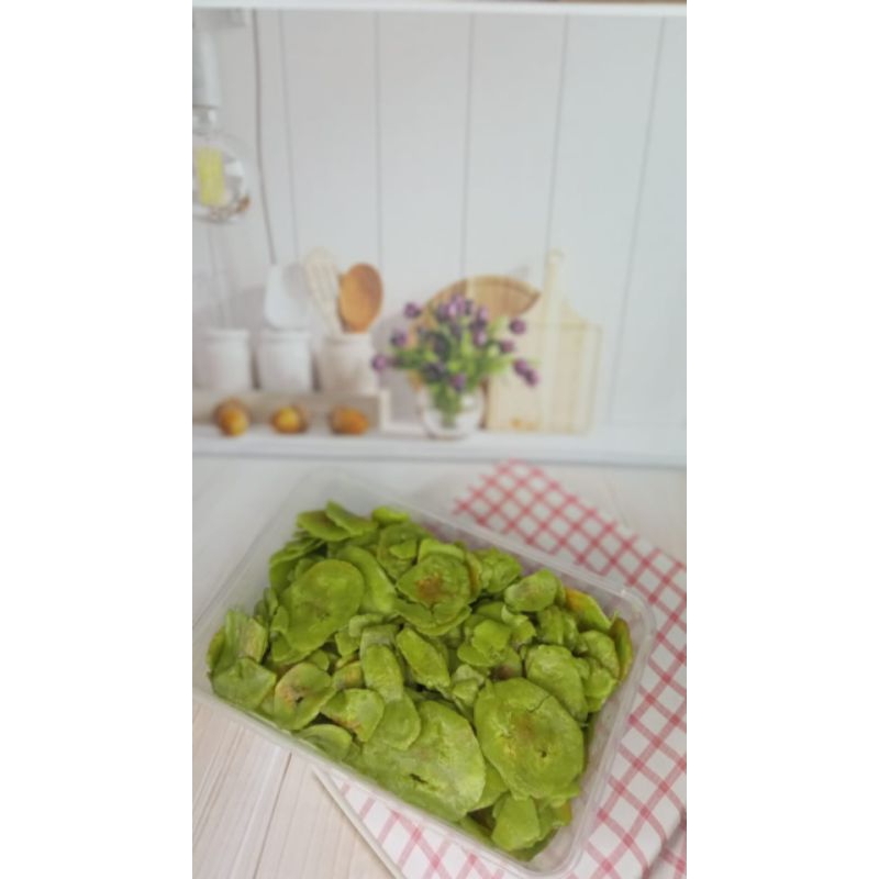 

Paket 2 box 2 Varian Kripik pisang lumer 250gr