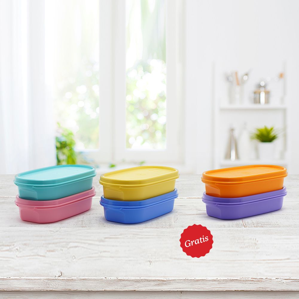 midi treasure Tupperware  - Oval 250ml tempat makan Tupperware, kotak makan tupperware