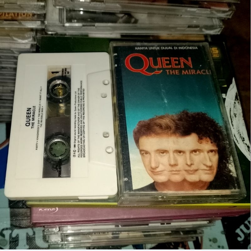 kaset pita:Queen-The Miracle