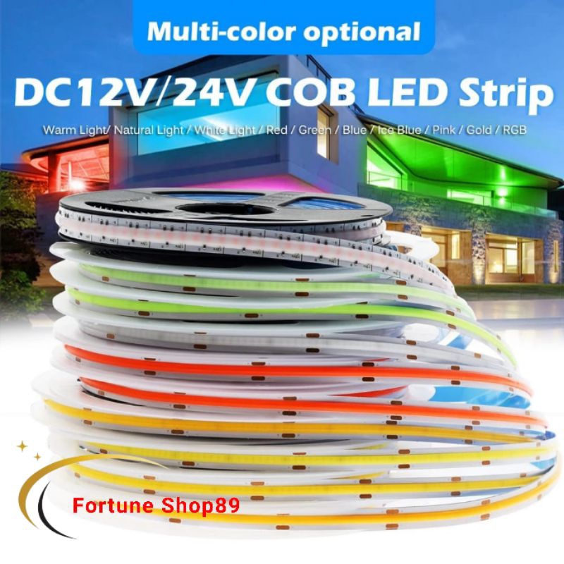 Led Strip COB DC 12V 5 Meter 320LED/Meter 3000K 4000K 6500K