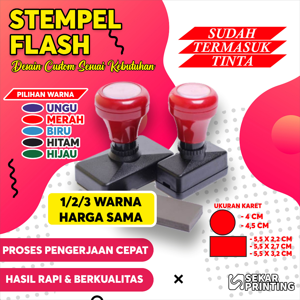 

STEMPEL FLASH CUSTOM DESAIN / STEMPEL CUSTOM / STEMPEL KARANG TARUNA ,REMAJA MASJN, INSTANSI,PAGUYUBAN, DLL