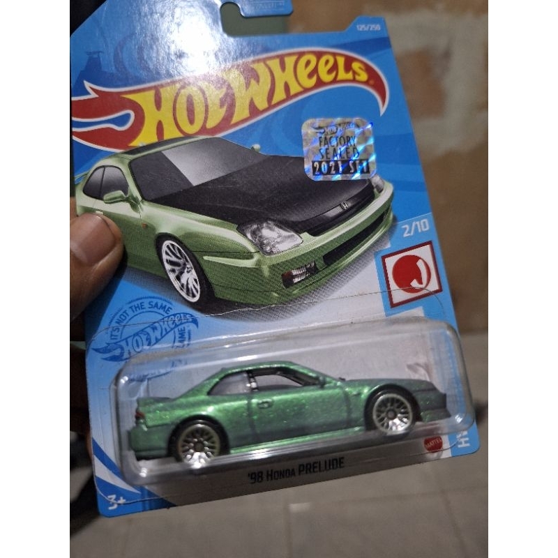 HOT WHEELS HONDA PRELUDE HIJAU FS