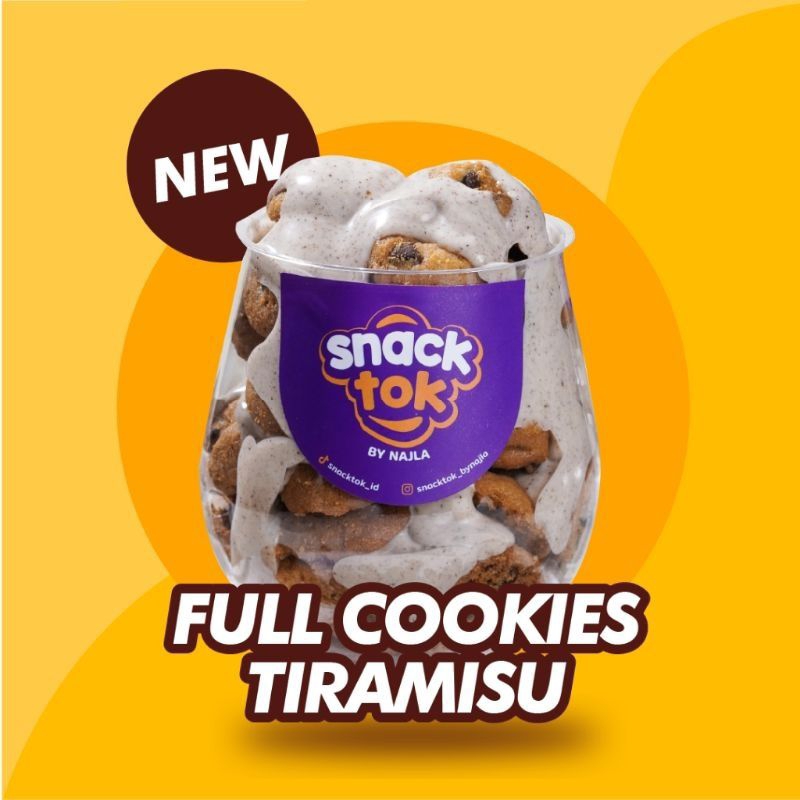 

Snacktok full kukis Tiramisu