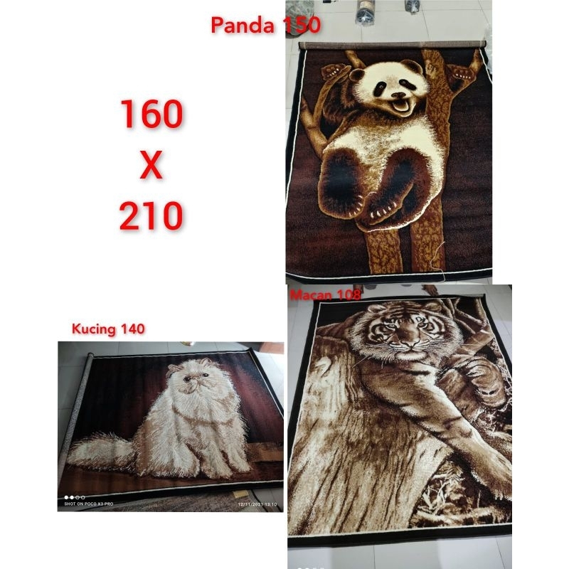Karpet permadani exotic 160 x 210