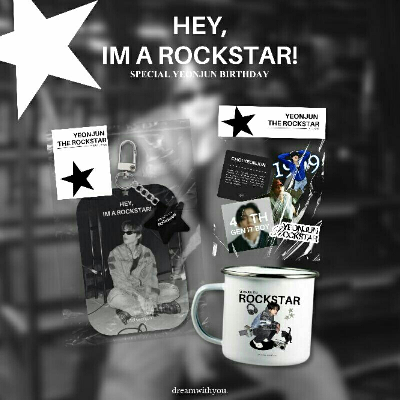 ( dream with you. ) HEY, IM A ROCKSTAR special yeonjun birthday | PELUNASAN