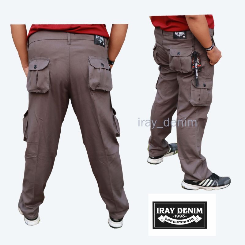 Celana panjang Kargo Pria Oversize Celana Kargo Pria Big size