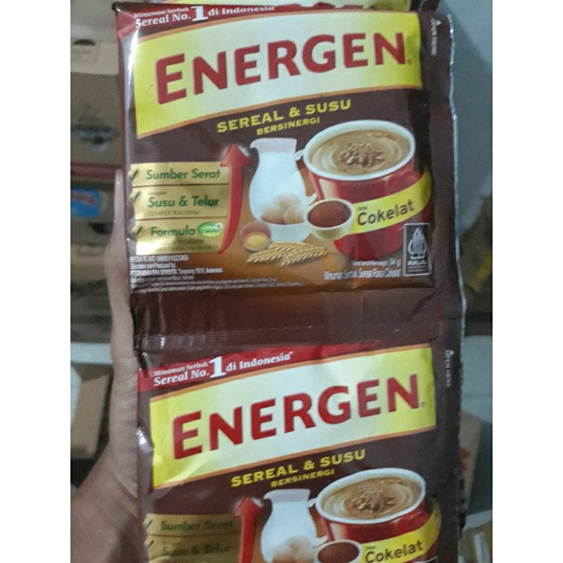 

Energen Cokelat Rentengan Isi 10 Sachet