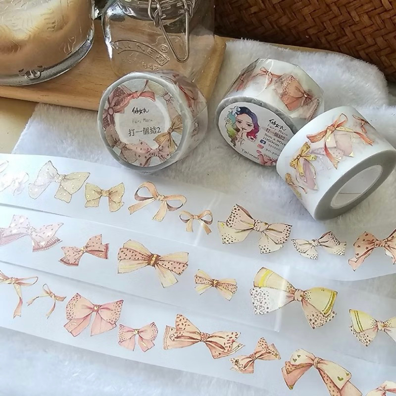 

[Sample] Fairy Maru Tie a Knot PET Tape - 1 Loop