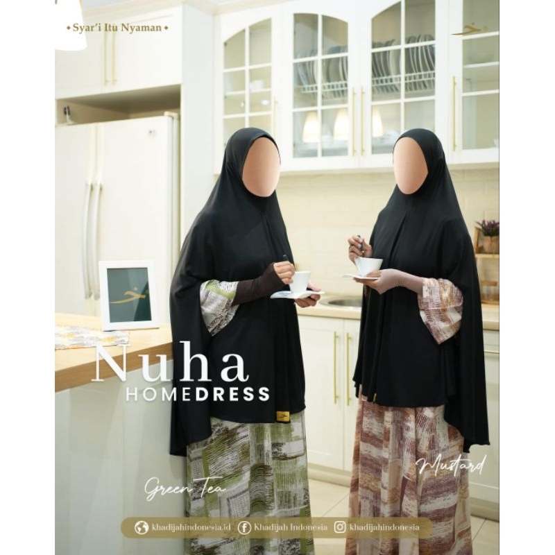 NUHA Homedress - Khadijah Indonesia #ayranashwa #KhadijahIndonesia