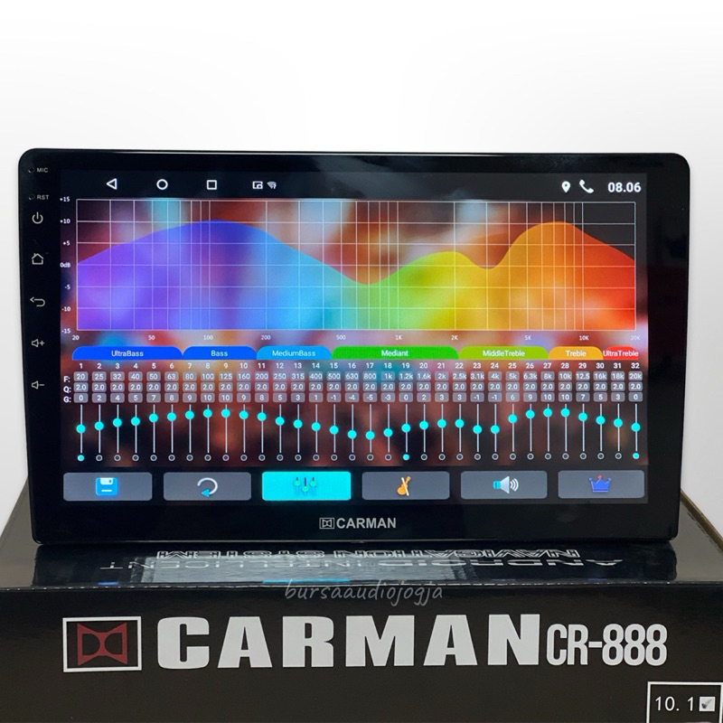 Headunit Android Carman 9 inch dan 10 Inch Memory RAM 2/32