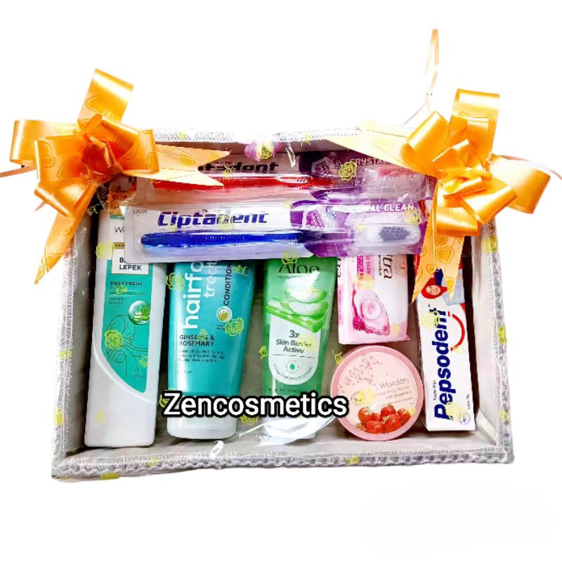 Paket Seserahan Wardah / Alat Mandi Wardah / Bodycare Pengantin