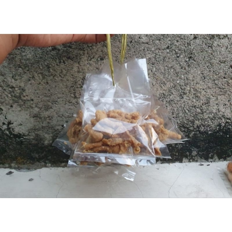 

keripik usus kemasan mini jual 1000an