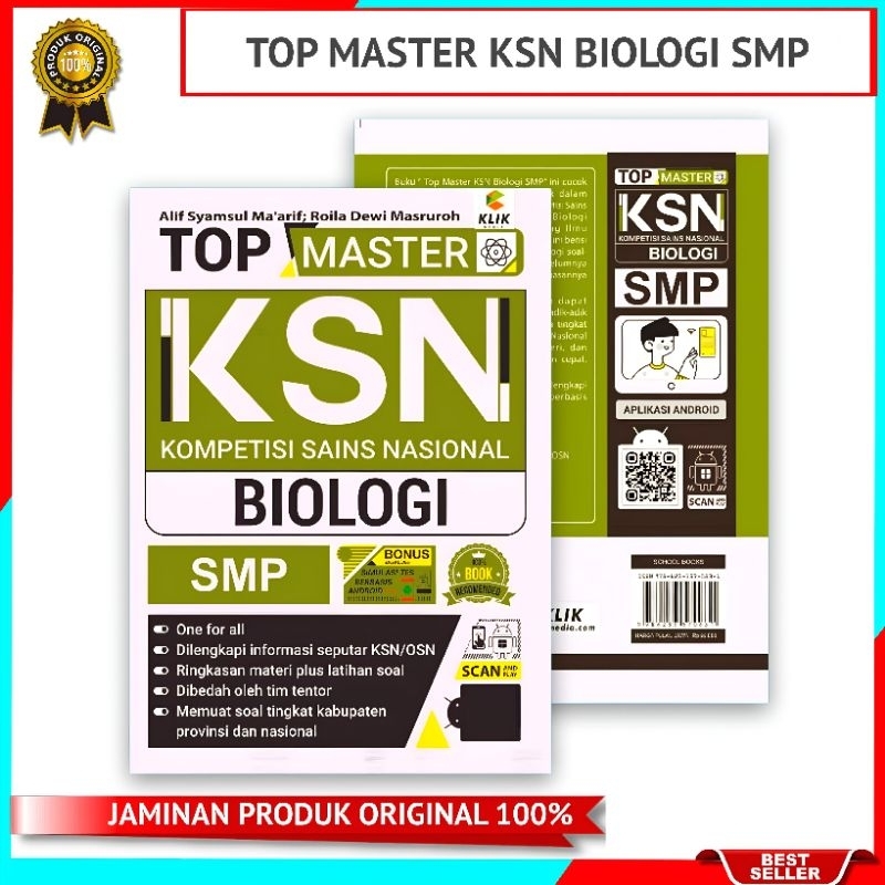 BUKU TOP MASTER KSN BIOLOGI SMP