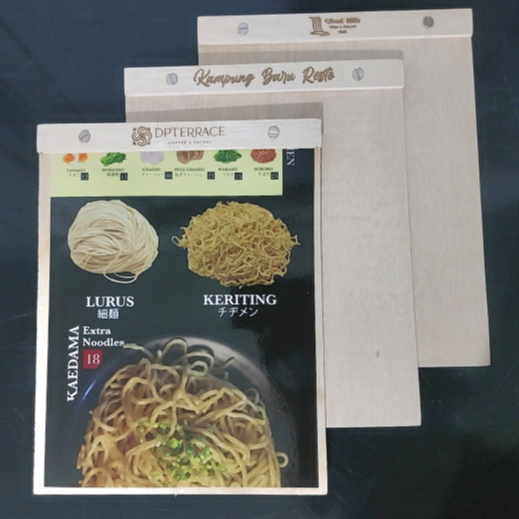 

Papan Menu Bahan Polywood