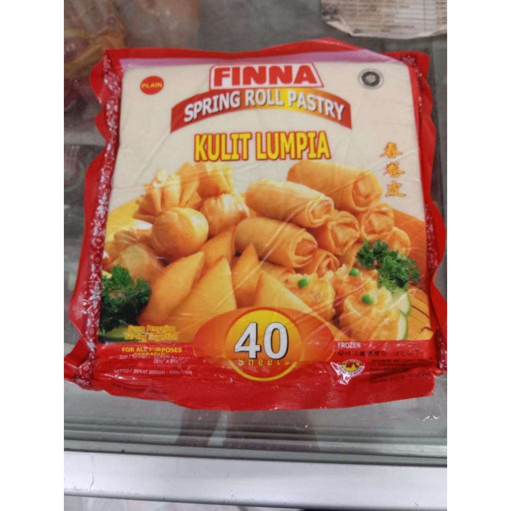 

FINNA KULIT LUMPIA 40 BESAR (215X215MM) 550GR