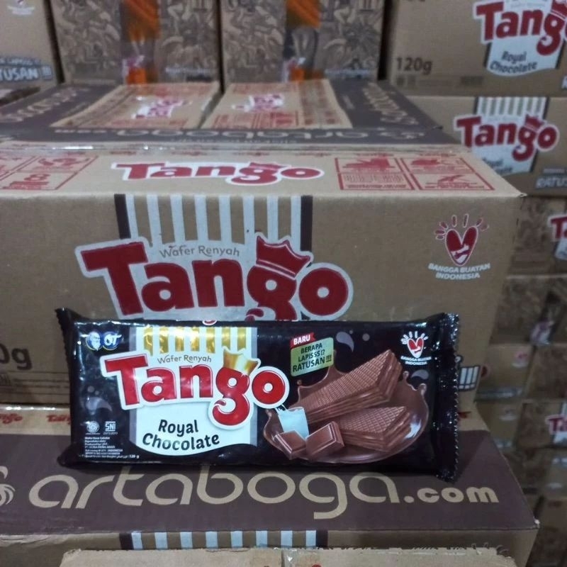 

Tango wafer 110gr harga 1 karton isi 24 varian rasa random