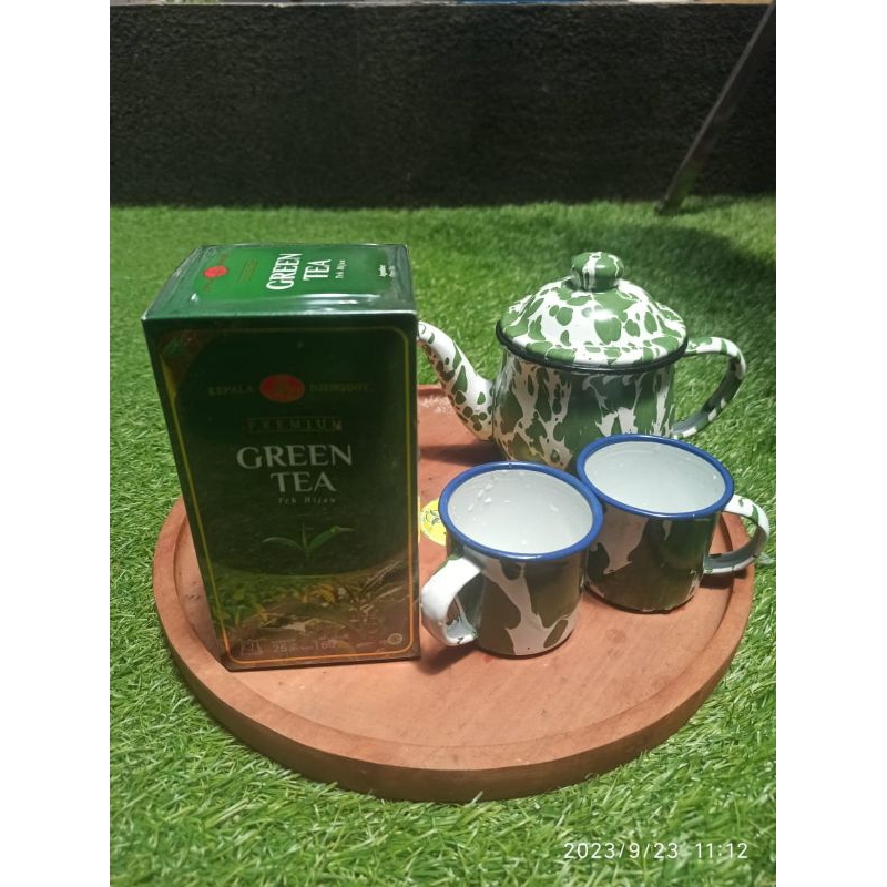 

Teh Hijau kepala djenggot green tea 25pcs