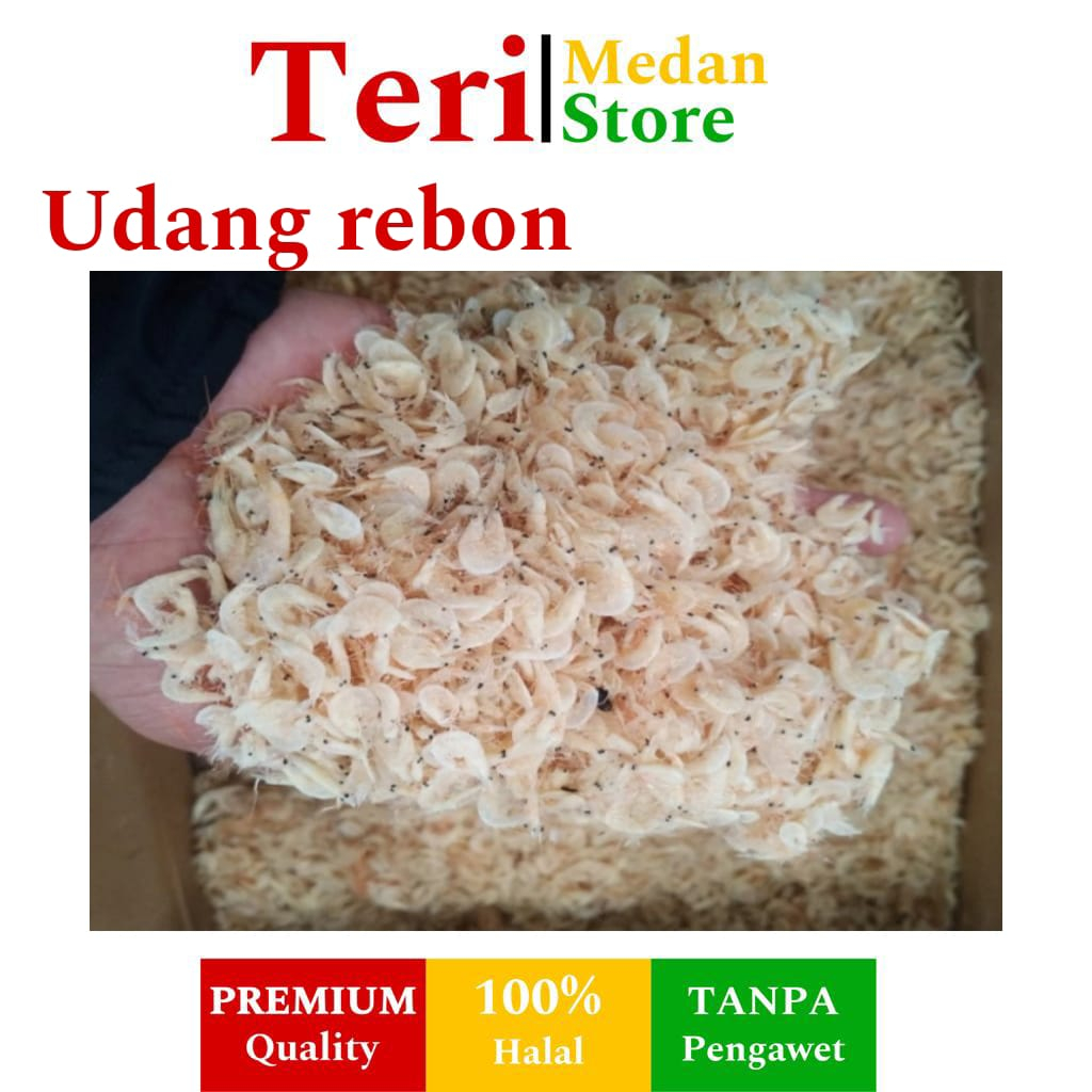 

Udang rebon kecepe kering asli Tanjung balai kualitas super