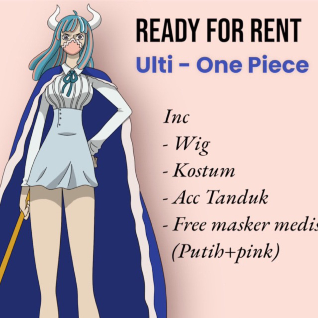 Rental Kostum Ulti One Piece